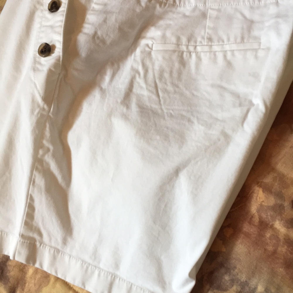 J Crew white cotton shorts - Picture 3 of 7
